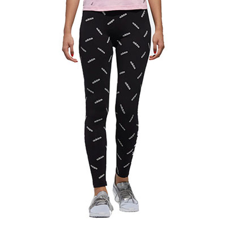 adidas Women's All Over Print Tights, , large image number 0