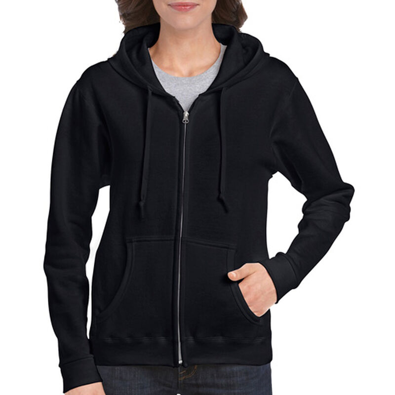 Gildan Women's Full Zip Hooded Sweatshirt image number 0