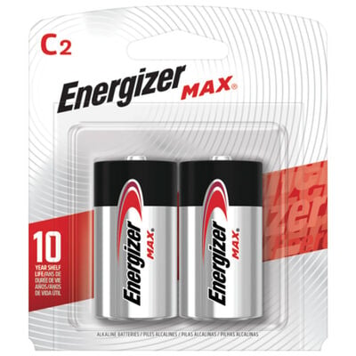 Energizer Max C Batteries 2-Pack