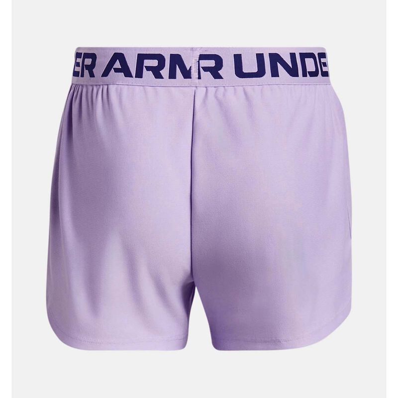 Under Armour Girls' Play Up Solid Shorts image number 1