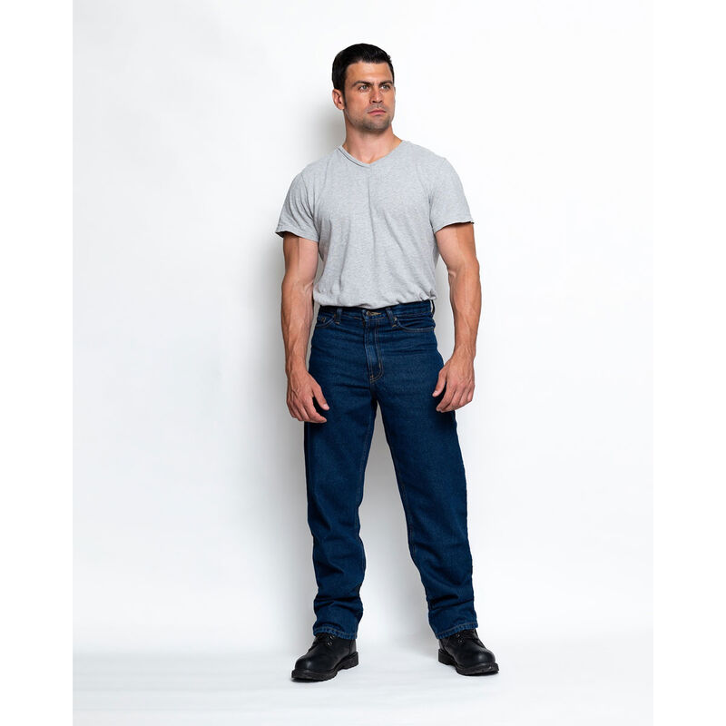 Full Blue Men's 5 Pocket Jeans image number 0