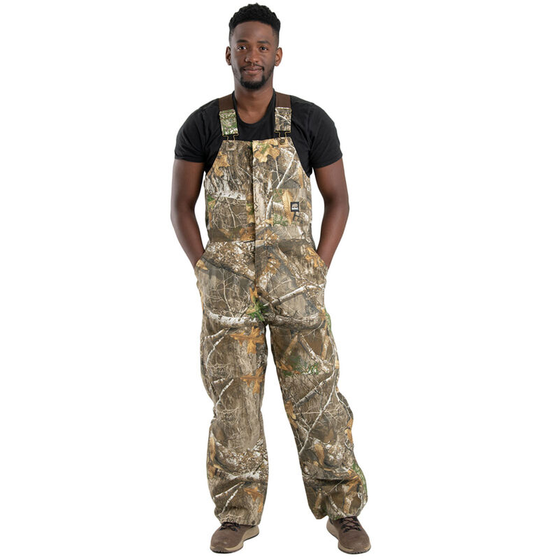 Berne Men's Realtree Edge Camouflage Insulated Bib Overalls image number 0