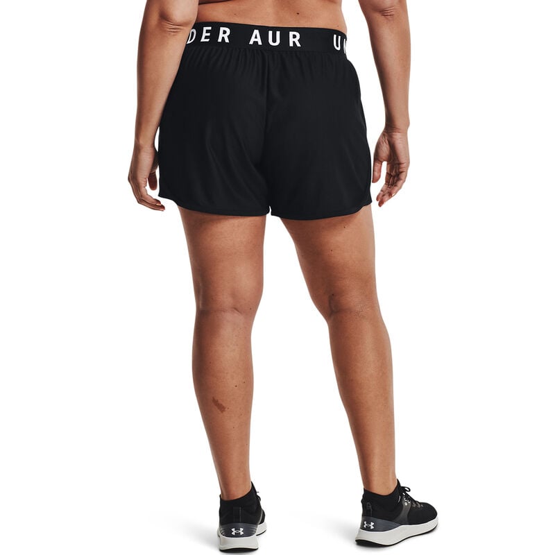 Under Armour Women's Plus Size Play Up 5" Shorts image number 2