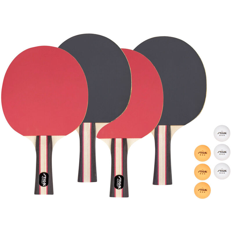 Stiga Performance 4-Player Table Tennis Racket Set image number 0