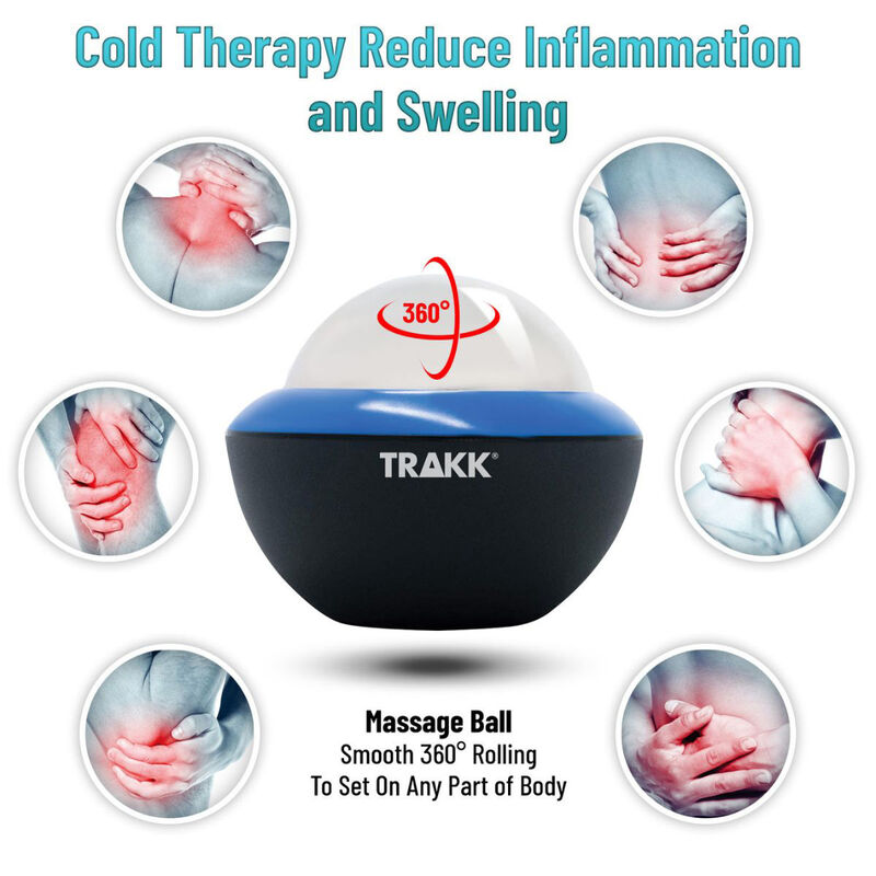 Trakk Cryo Ball Cold Massage Roller- 6 Hours Cold Therapy Relief image number 2