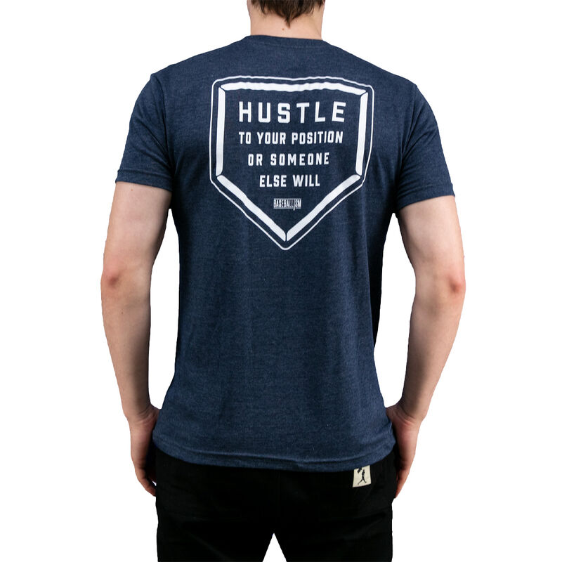 Baseballism Hustle to Your Position Shirt image number 0