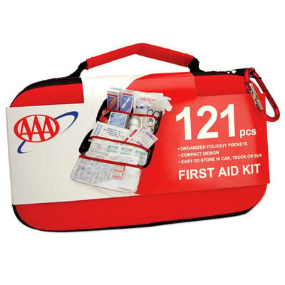 Aaa Emergency Road Trip First Aid Kit 121-Piece