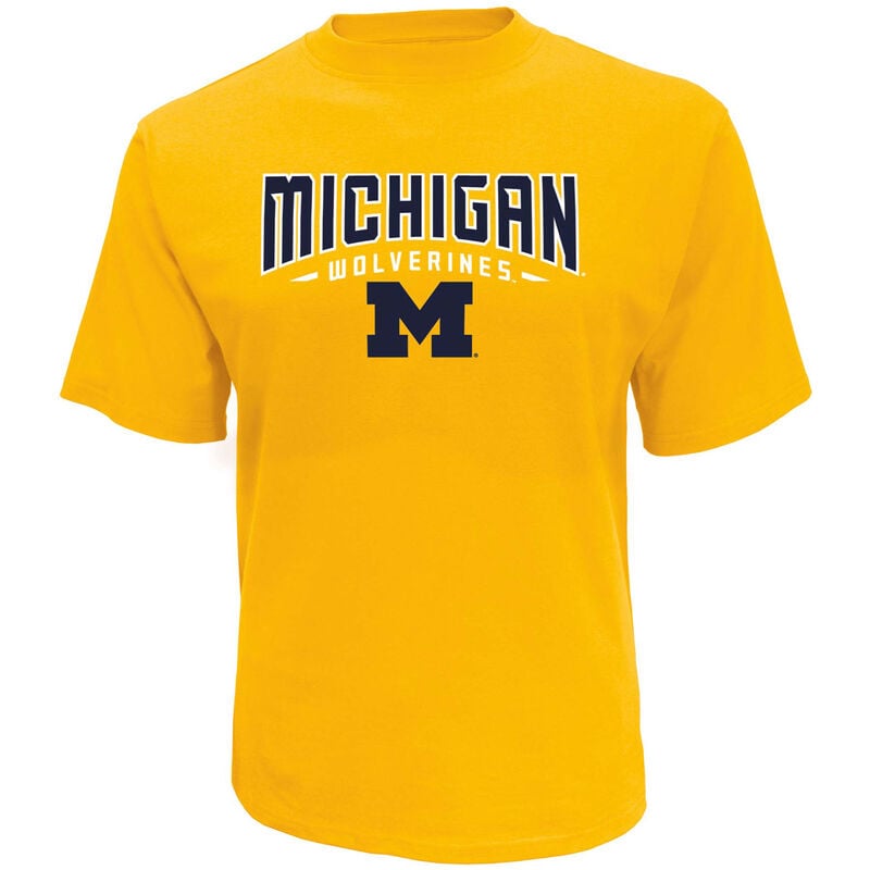 Knights Apparel Men's University of Michigan Classic Arch Short Sleeve T-Shirt image number 0
