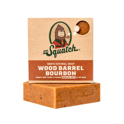 Dr. Squatch Barrel Bourbon Bar Soap
