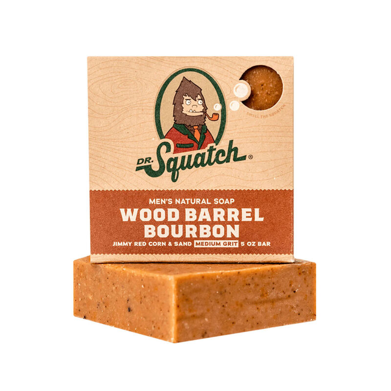 Dr. Squatch Barrel Bourbon Bar Soap image number 0