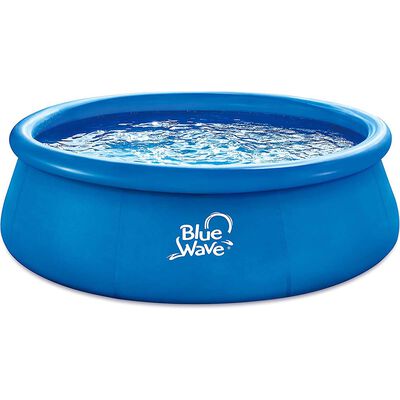 Blue Wave 13ft Round 33in Deep Speed Family Quick Set Pool