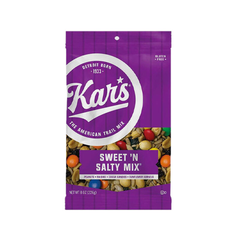 Kar Nuts Cocoa candies, salted peanuts, raisins and roasted sunflower kernels. image number 0
