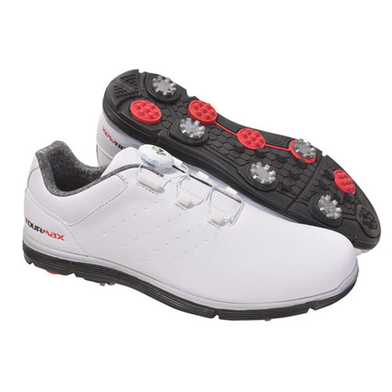 TourMax Men's Lite Tech Spiked Golf Shoes image number 0