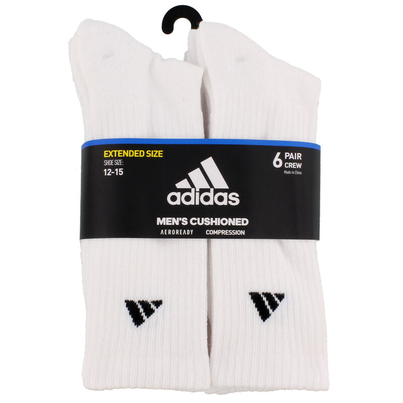 adidas M ATH CUSHIONED 6-PACK CREW image number 5