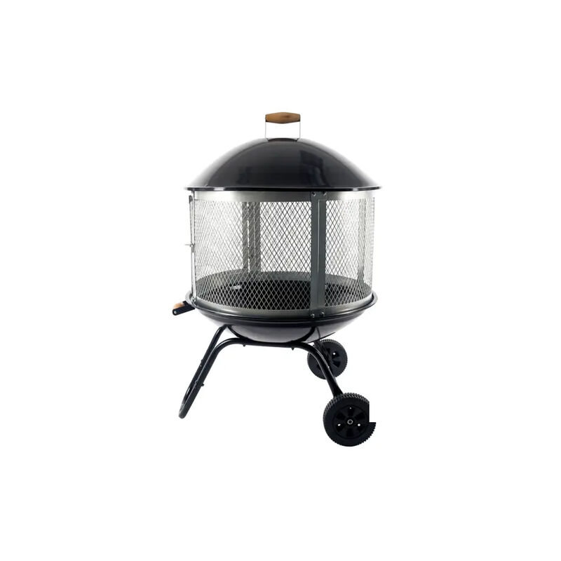 Beacon 28 Fire Pit With Wheels, Fire Pit On Wheels