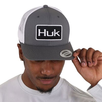 Huk Men's Solid Trucker Logo