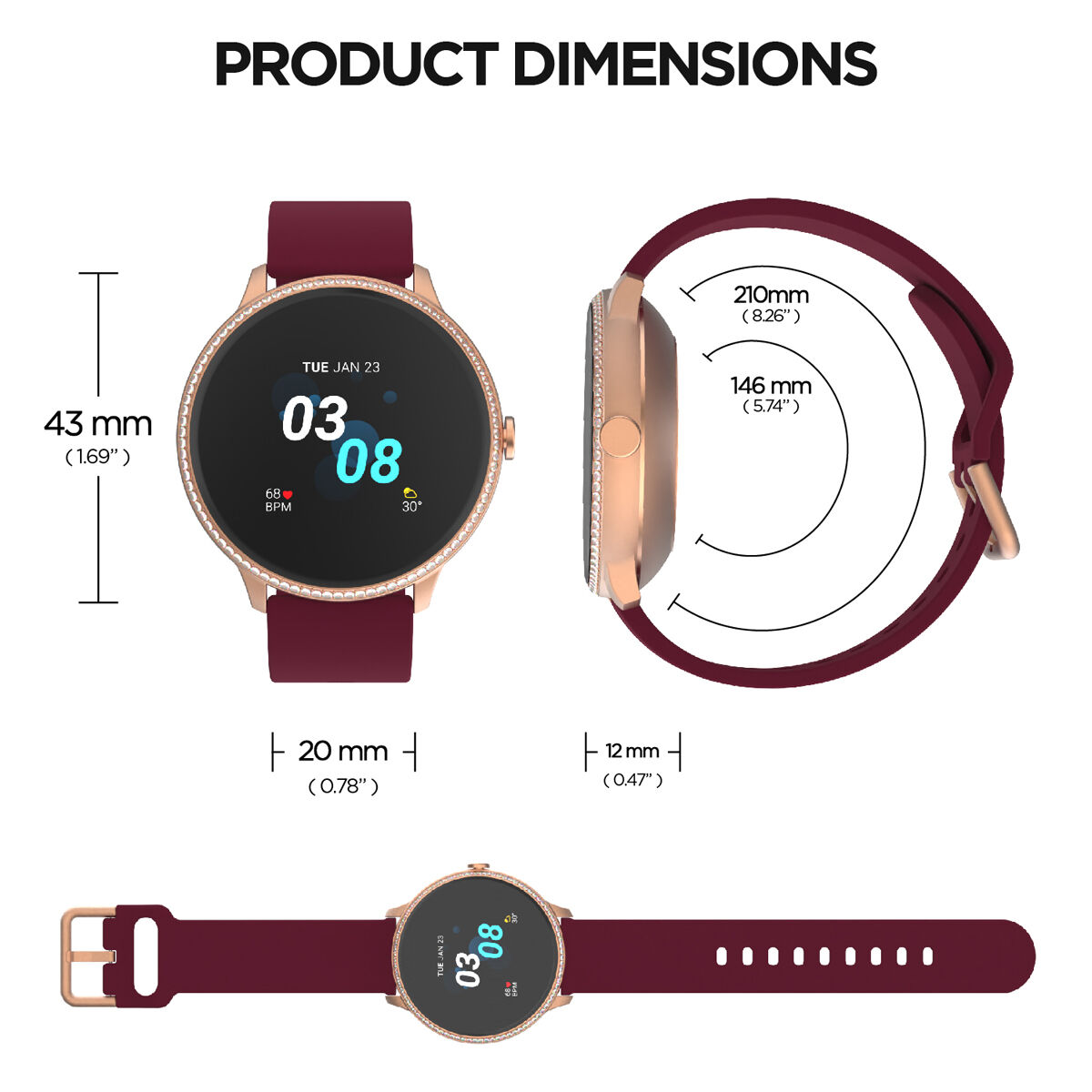 How to connect my itouch watch to android store phone