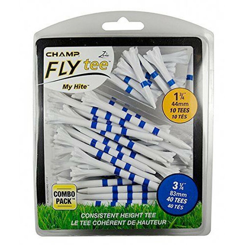 Champ 3-1/4" & 1-3/4" My Hite Golf Tee Combo Pack image number 0
