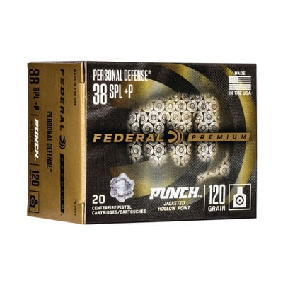 Federal Personal Defense Punch 38 Special