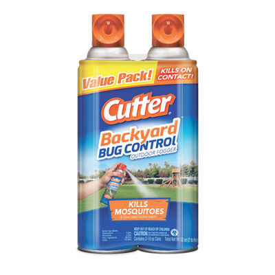 Cutter Backyard Bug Control 16-Ounce Outdoor Insect Fogger