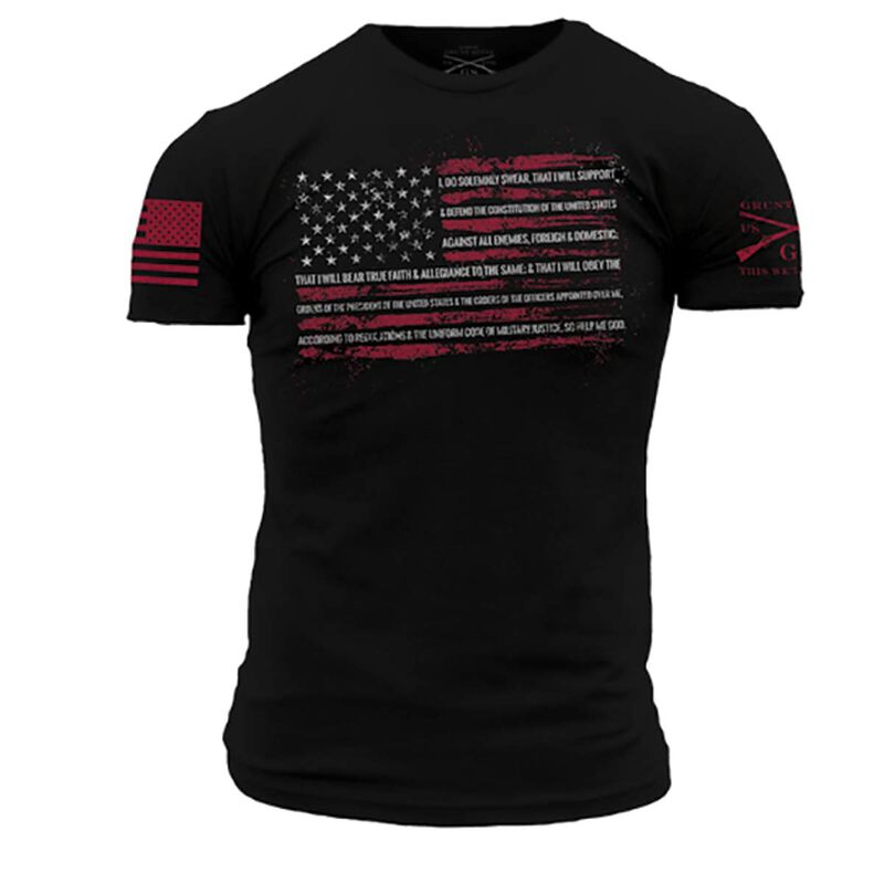 Grunt Style Men's The Oath Tee image number 0
