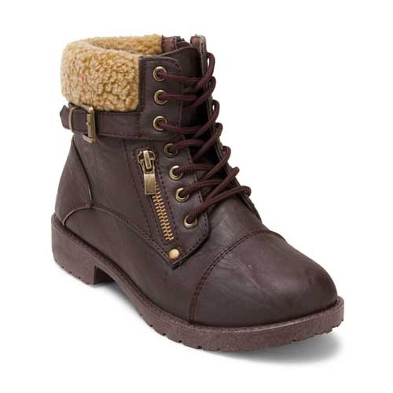 Wanted Women's Wanted Barrie Sherling Collar Ankle Boots image number 0