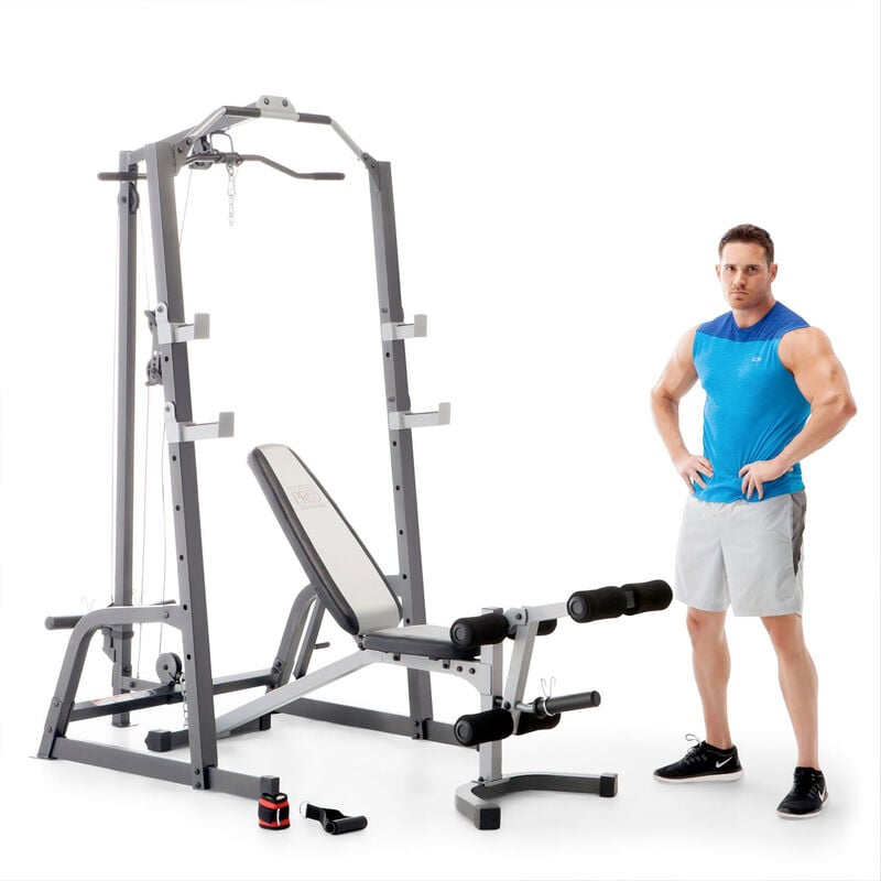 Marcy Deluxe Smith Cage System with Weight Bench image number 0