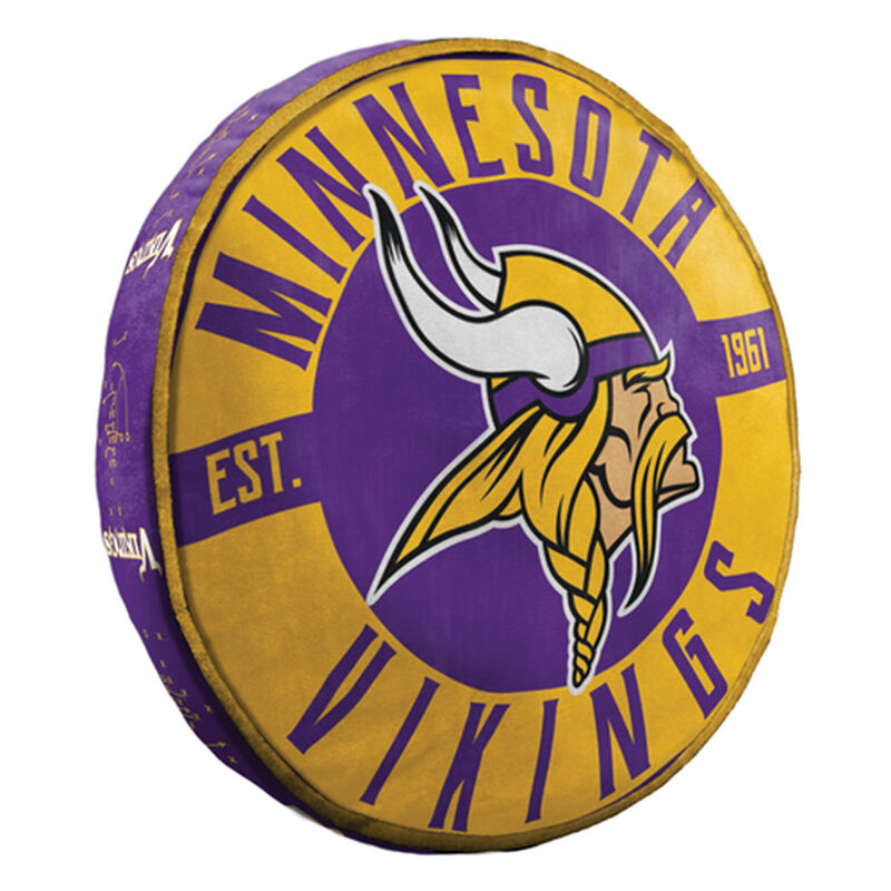 Northwest Co Minnesota Vikings 15" Cloud Pillow image number 0