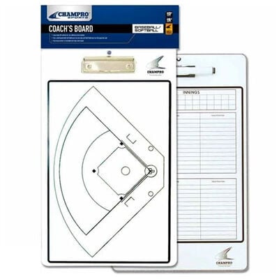 Champro Baseball/Softball Coach's Board - Dry Erase