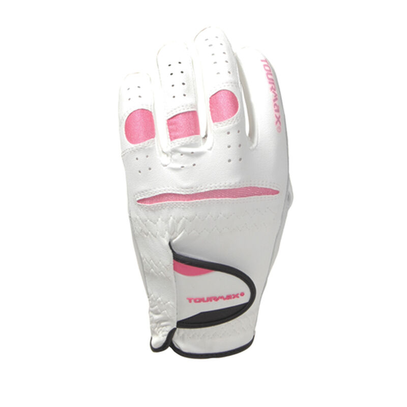 TourMax Ladies Tourmax White Left Hand Golf Gloves image number 0