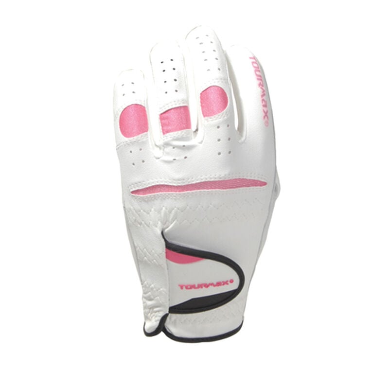 TourMax Ladies Tourmax White Left Hand Golf Gloves image number 1