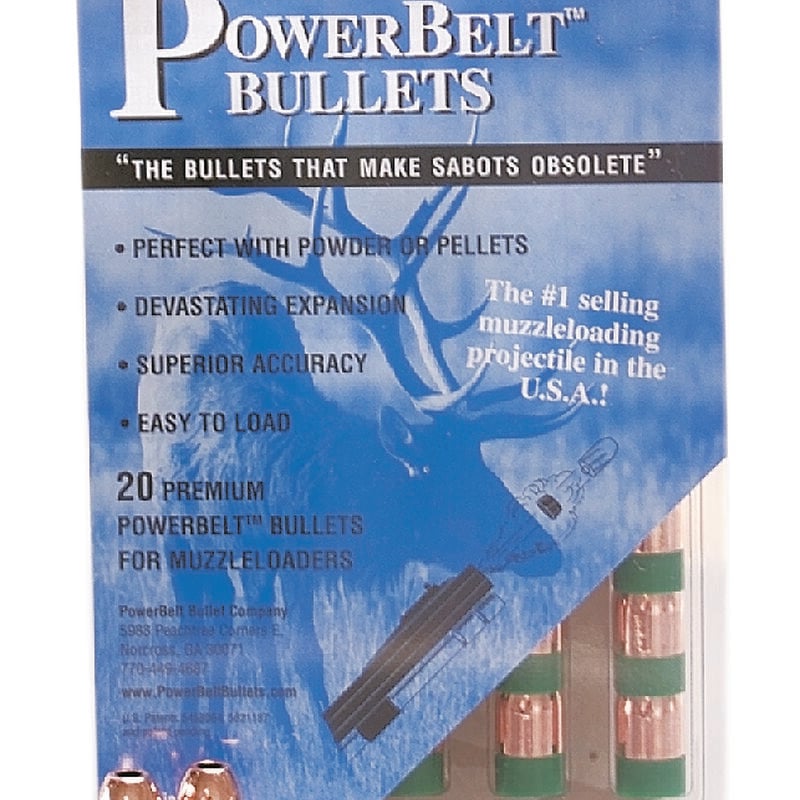 Cva PowerBelt .45 Caliber Aero Tip Bullets image number 0