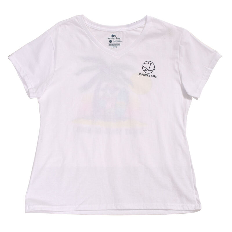 Southern Lure Women's V-Neck Tee image number 1