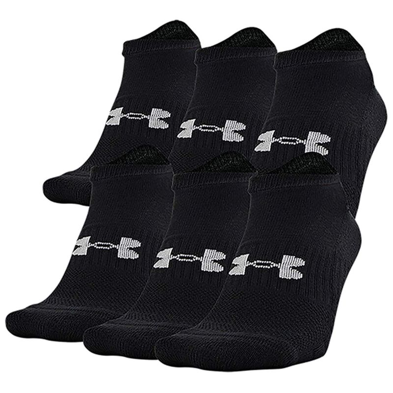 Under Armour Men's Training Cotton No Show 6-Pack Socks image number 0