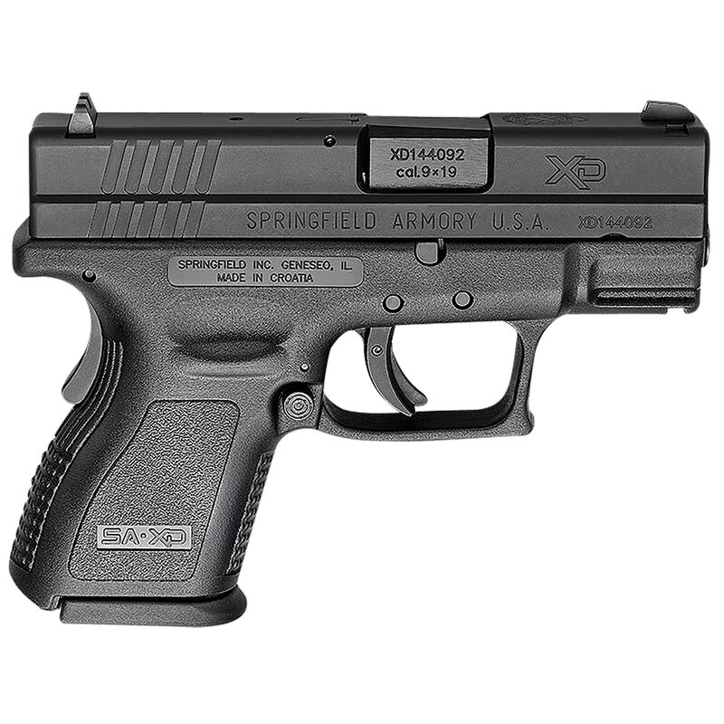 Springfield Armory XD 9MM SC 3IN  BLK image number 0