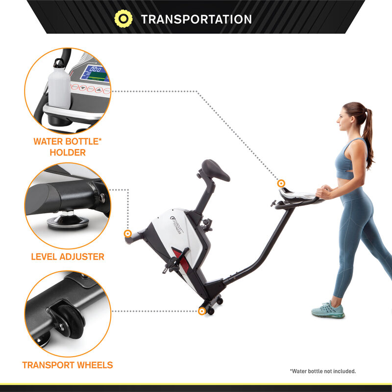 Circuit Fitness Magnetic Upright Exercise Bike image number 27