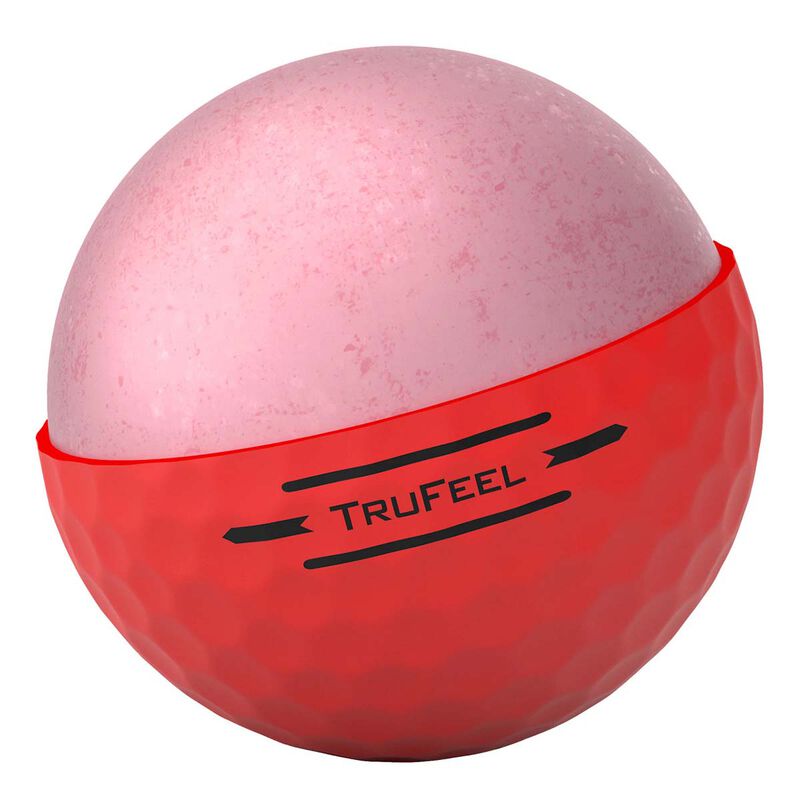 Titleist TruFeel Matte Red Golf Balls image number 3