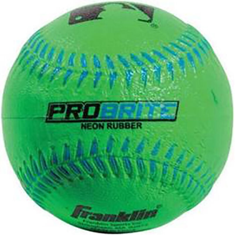 Franklin MLB Neon Rubber Ball image number 0