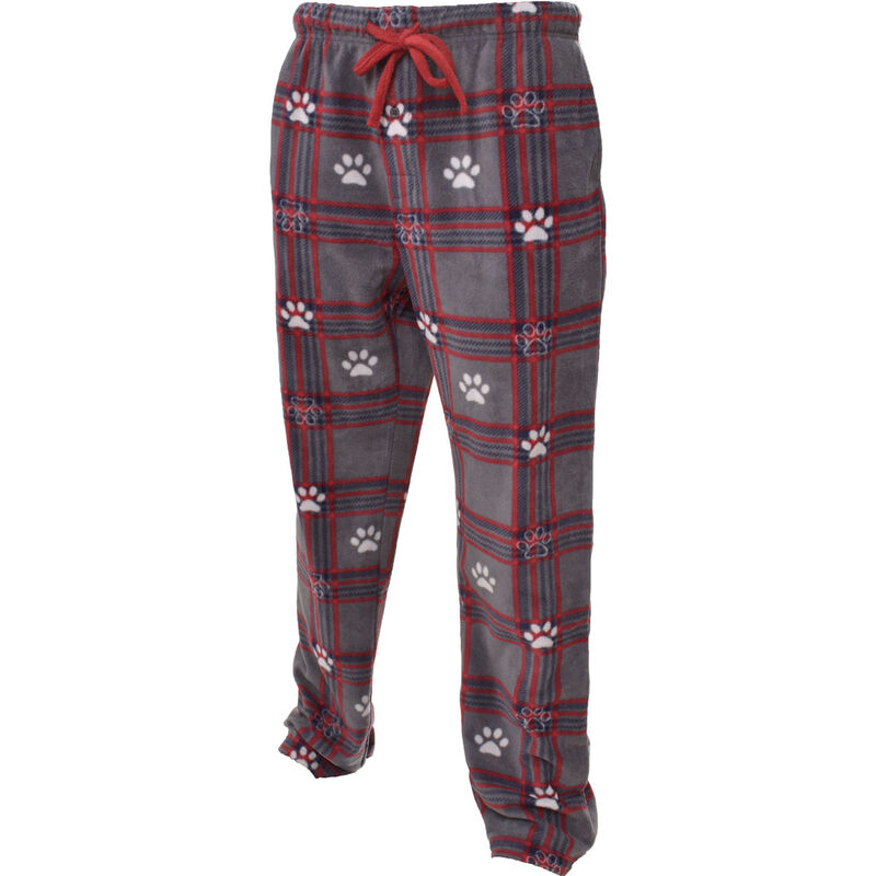 Canyon Creek Men's Plaid Paw Print Loungewear Pants image number 0