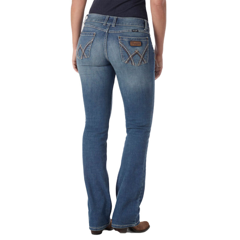 Wrangler Women's Retro Boot Cut Jeans image number 2