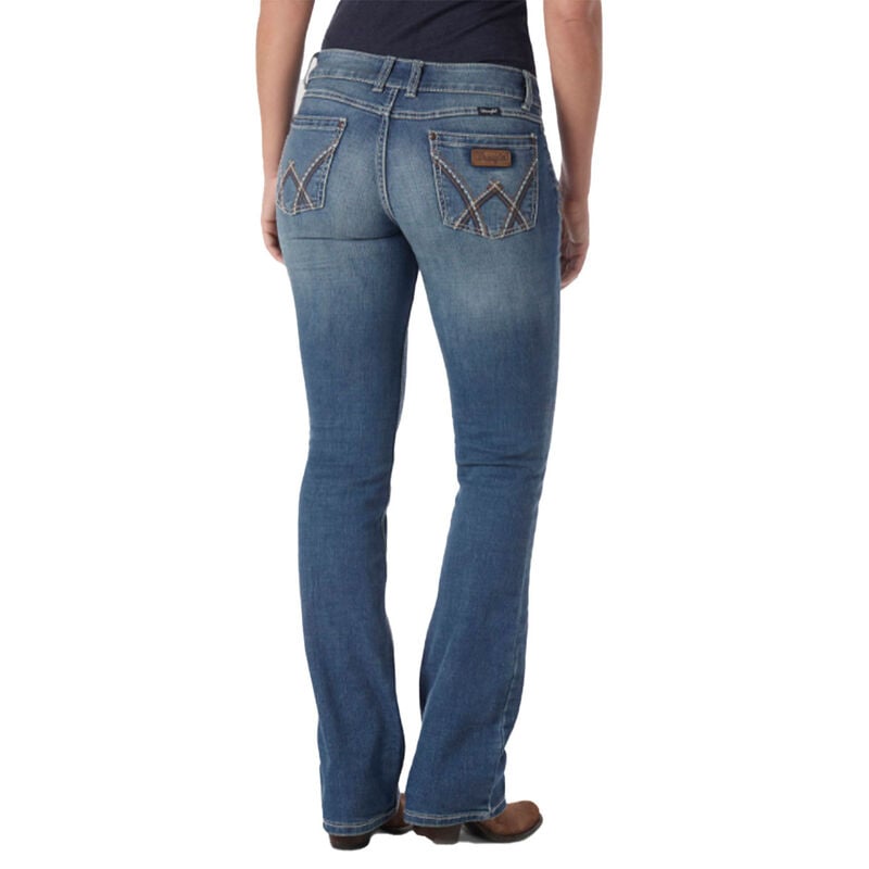 Wrangler Women's Retro Boot Cut Jeans image number 3