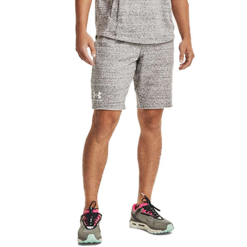 Men's Rival Terry Shorts, Heather Gray, large image number 0