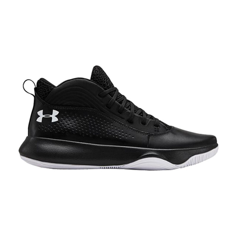 Men's Lockdown 4 Black/Black Basketball Shoe, , large image number 0