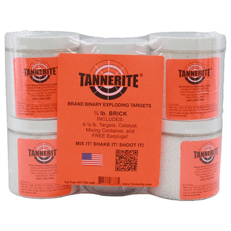 Tannerite Half Brick 4 Pack, 1/2 LB image number 0