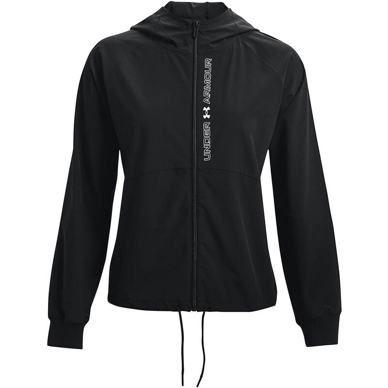 Under Armour Women's Woven Fz Jacket image number 2