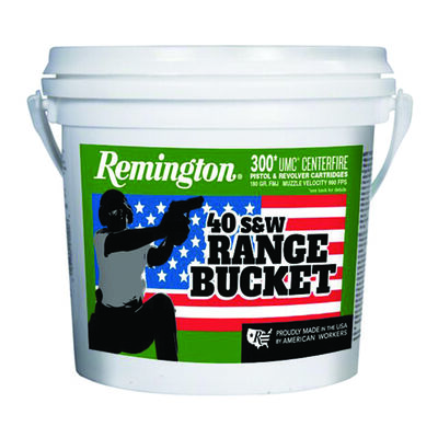 Remington 40 S&W Range Bucket Ammunition