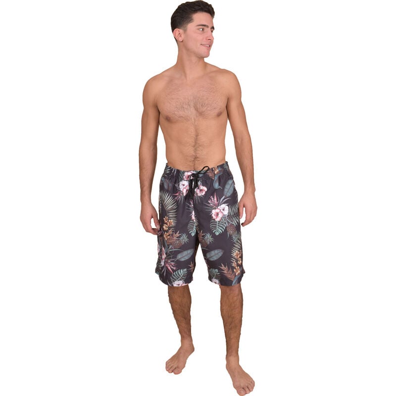 Split Men's Tropical Boardshorts image number 2