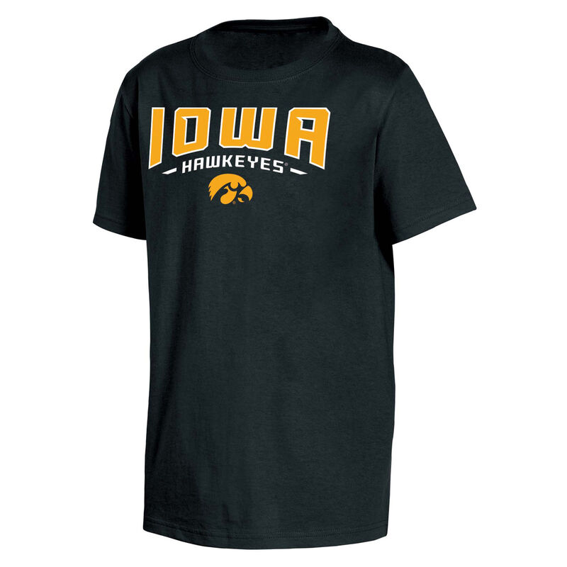 Knights Apparel Youth Short Sleeve Iowa Classic Arch Tee image number 0
