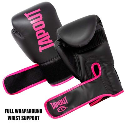 Tapout Bubble Gum With 10 Oz Boxing Gloves With Mesh Palm