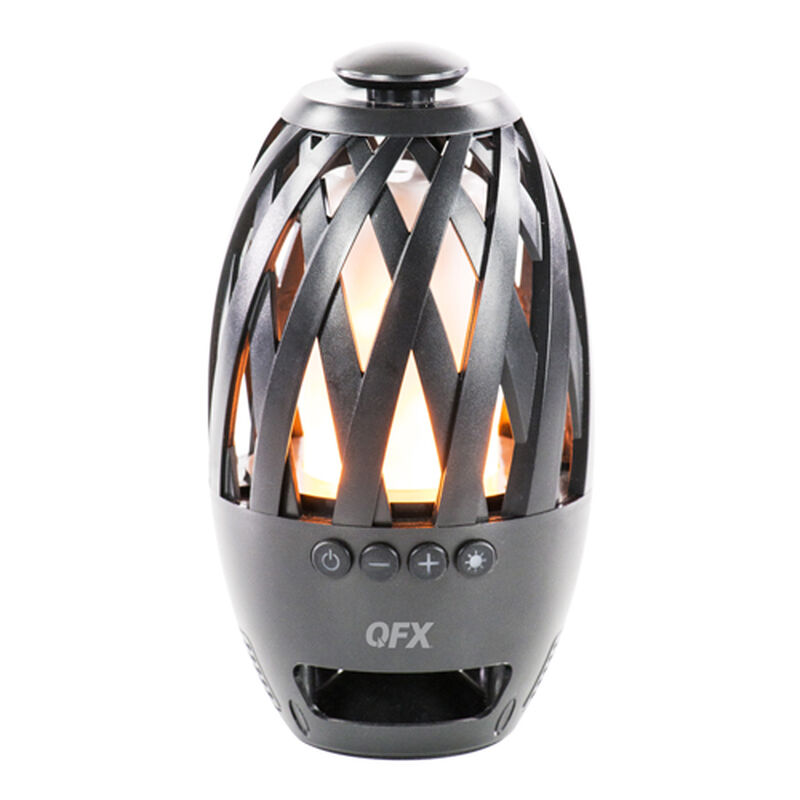Qfx Bluetooth Water Resistant Flame Wireless Speaker image number 0